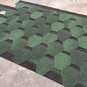 Bardeaux d'asphalte colorés résistants au vent et à la pluie, écologiques, plusieurs couleurs disponibles, solution de toiture idéale, résistance au feu - Product Image 2