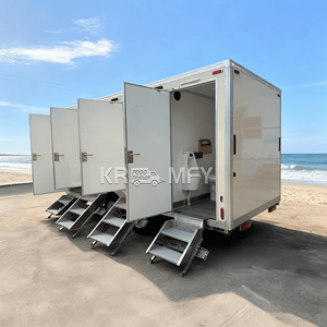 Toilettes mobiles de luxe pour mariage, location de salle de bain portable, toilettes de camping-car pour extérieur - Product Image 5