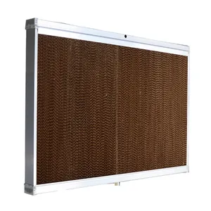 Hot sale 7090 / 7060 / 5090 evaporative cooling pad honey comb pad for poultry house green house