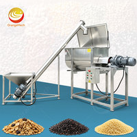 Mélangeur horizontal de céréales et aliments secs ORME industriel en U, grande capacité, 2 tonnes, avec pales combinées