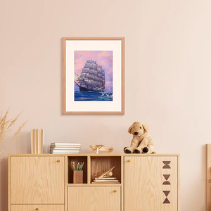 Cadre <span class=keywords><strong>photo</strong></span> et poster A3/A4 en bois massif, grand format, à fixation murale, sur mesure, finition imperméable - Product Image 3