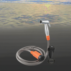Nouvelle pompe de <span class=keywords><strong>douche</strong></span> de camping portable, <span class=keywords><strong>douche</strong></span> électrique rechargeable à piles pour DIVER <1L modèle CS02 - Product Image 3