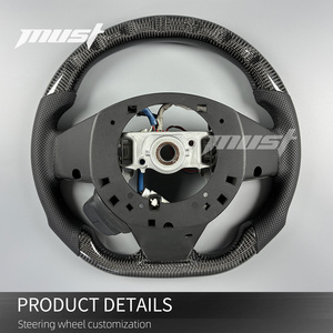 Volant <span class=keywords><strong>sport</strong></span> tout-terrain personnalisé en fibre de carbone noire avec affichage LED des tours de pédalier pour <span class=keywords><strong>Suzuki</strong></span> Jimny <span class=keywords><strong>Swift</strong></span> 2017-2026 - Product Image 6