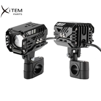 80w nouvelle lampe auxiliaire antibrouillard de moto 6000K Super lumineux brouillard conduite lumière Led ampoules d'éclairage pour moto BMW