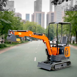 Nouvelle conception de mini-excavatrice Crewler de 1 tonne, 1,2 tonne, 3 tonnes, CE 5 Epa, mini-excavatrice avec accessoires, petite excavatrice - Product Image 4