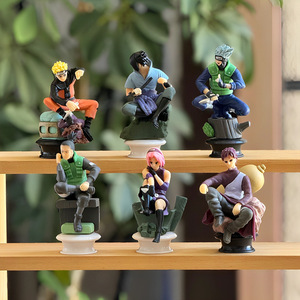 ตุ๊กตาพีวีซีทำมือ รุ่นฉากหมากรุกหัวโจว 6 ตัว สำหรับงานแอนิเมชั่น ของตกแต่ง ของขวัญสำหรับเด็ก - Product Image 2