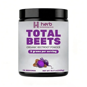 Poudre de Betterave 100% Pure, Naturelle et Biologique de Haute Qualité, Marque Privée OEM/ODM, Améliore la Mémoire, le Sommeil et Renforce l'Immunité pour Adultes - Product Image 1