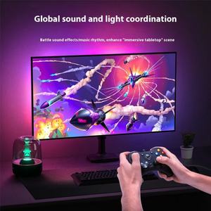 Bande lumineuse LED intelligente à affichage simultané pour ordinateur, lampe d'ambiance, bande lumineuse colorée, rétroéclairage PC SYNC - Product Image 5