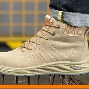 High-top Safety Shoes 6KV Insulating Composite Toe Anti-smashing Anti-puncture Breathable Lightweight Men Construction Industry - Product Image 4