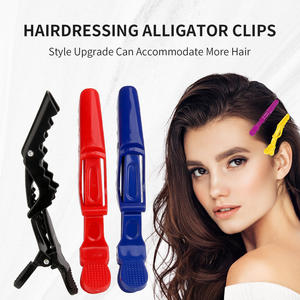 Artículo popular Peluquería Especial Permanente Color del cabello Área de posicionamiento Clip de modelado Color del cabello Pinza de cocodrilo Pinza de pico de pato - Product Image 2