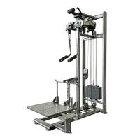Appareil de musculation professionnel à câbles avec système de poids pour exercices de dos, de poitrine, de fessiers et de press d'épaules