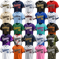 Maillot de baseball rayé de haute qualité, personnalisé avec nom et numéro d'équipe, en polyester respirant, pour hommes et femmes, idéal pour les équipes de baseball
