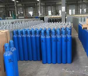 Medizinische Sauerstoff-CO2-Aluminiumgasflasche 15 MPa Designdruck 48 kg Gewicht 1 Jahr Garantie Jiangsu - Product Image 3