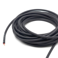 Câble audio mono souple en PVC 6 mm noir, accessoires pour instruments de musique