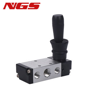 Katup kontrol mekanis udara Manual 5/2 tuas tangan dioperasikan bagian pneumatik 4H210-08 1/4 Cylinder 3H210-08 silinder Cylinder - Product Image 3