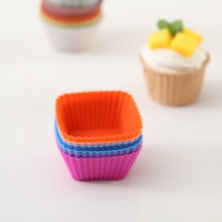 Séparateurs de boîtes à déjeuner en Silicone, accessoires de boîtes à bento, doublures de Cupcake en Silicone, accessoires de boîtes à Bento pour enfants