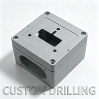Boîtier de commande de projet électrique NEMA en aluminium moulé sous pression, étanche, anti-corrosion et anti-explosion pour extérieur, OEM ODM