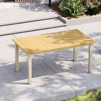 Ensemble de salle à manger d'extérieur 7 pièces, chaises et tables, vente chaude