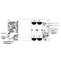 Mono sahne güç amplifikatörü kurulu HIFI ateş Subwoofer 1000W yüksek güç irir92s dijital güç amplifikatörü DIY çin