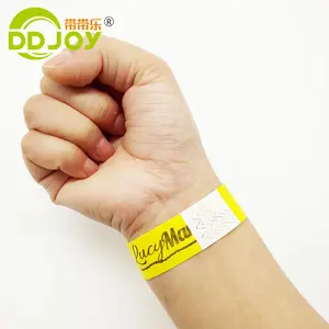 Werksverkauf günstig Einweg-Tyvek-Armband aus Papier Massivpapier-Armband für Veranstaltungen und Parks und Festivals