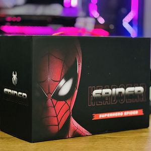 Disfraz de <span class=keywords><strong>Spiderman</strong></span> para Fiesta de Halloween 2025, Máscara de Superhéroe, Disfraz de <span class=keywords><strong>Spiderman</strong></span> con Máscaras LED - Product Image 5