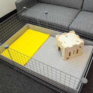 Hochwertige Bestseller Luxus Winter kühlung Fleece Meers chweinchen Bett matte mit interaktivem Design für Käfige - Product Image 5