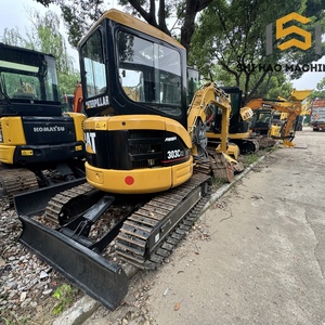 Transport puissant et économe en carburant, pelle rétrocaveuse sur chenilles Caterpillar CAT303 d'occasion de 3 tonnes pour usage agricole et domestique - Product Image 4