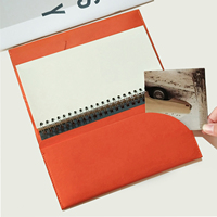 Nouveau design 2026 – Carnet à spirale en cuir PU à feuilles mobiles, avec élastique et porte-stylo, idéal pour la planification