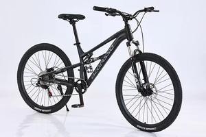 Bicicleta de Montaña de Acero al Carbono de Alto Rendimiento con 24 Velocidades, Horquilla de Suspensión Doble V, Aluminio ZXC-82 de Alta Calidad - Product Image 6