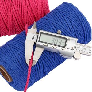 Corda di Cotone per Macramè 3mm all'Ingrosso dalla Cina <span class=keywords><strong>Filato</strong></span> per Macramè - Product Image 5