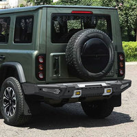 Accessoires 4x4 pare-chocs arrière avant anti-collision en acier de finition de manteau noir tout-terrain pour Pékin BJ212