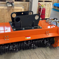Heavy Duty Excavator Attachment Hydraulic Wood Chipper for Forest Greening