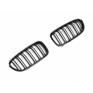 Grille de remplacement double ligne pour BMW Série 5 F10, en ABS, pour pare-chocs avant - Product Image 4