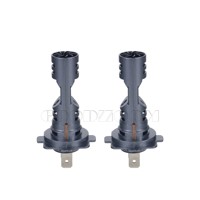 GOODZOOM Plug & Play Phares LED 12V pour voiture avec double ventilateur de refroidissement 35W en aluminium aéronautique, système d'éclairage automobile silencieux et innovant