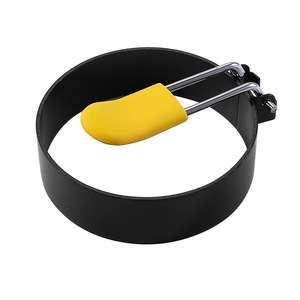 Cool News Factory Stainless Steel Egg Ring with 430 Non-Stick Coating Dishwasher & Oven Safe Sustainable for Round Omelette Mold - Product Image 4