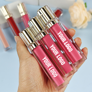 Venta al por mayor de cosméticos veganos libres de crueldad rosa claro brillo de labios desnudo proveedor de etiqueta privada brillo de labios - Product Image 1