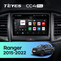 TEYES-Autoradio CC4 PRO pour Ford Ranger P703 2015 - 2022 CarPlay Android Auto 2DIN Autoradio Multimédia Stéréo