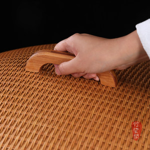 Bamboo Woven Food Cover 57cm Diameter Fly Proof Lid For Table Use Chinese Style - Product Image 3