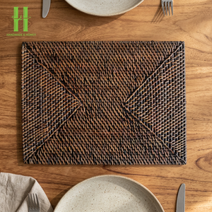 Hot Trend Eco-friendly Bamboo Bohemian Custom Color Charger <b>Plate</b> Wall Decoration Flower Placemat Home Table <b>Mats</b> - Product Image 1
