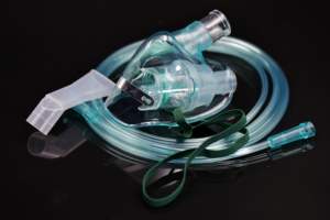 Masker <span class=keywords><strong>Nebulizer</strong></span> Steril Sekali Pakai Universal dari PVC yang Tahan Lama dengan Selang dan Corong Mulut - Product Image 4