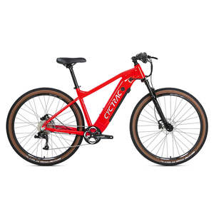 Bicicleta Eléctrica de Montaña TWITTER E300, Motor de Cubo Trasero de 48V500W13A, Alcance de 60 km, Venta de 2-49 Piezas, Aluminio Negro, Manual - Product Image 4