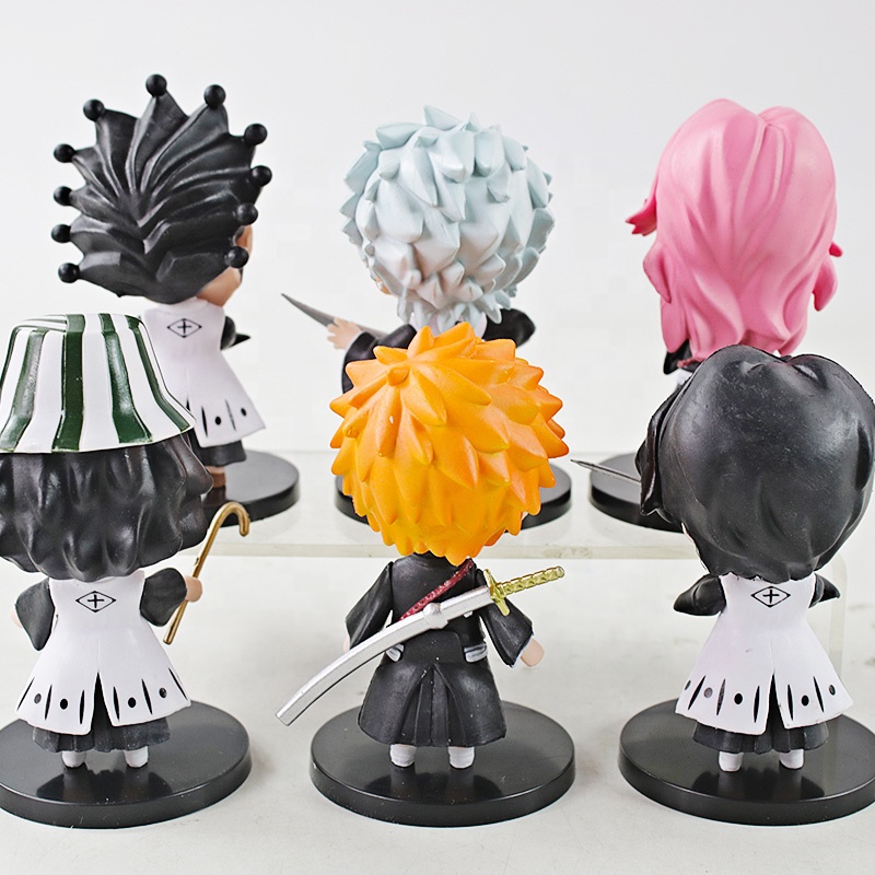 Bleach Ichigo Kurozaki Anime Figure Toy Mini Set 10cm