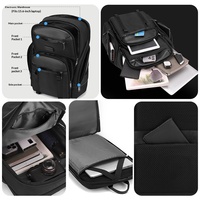 Mochila para Portátil de Viaje de Negocios, Duradera y Elegante, con Compartimento para Electrónicos con Absorción de Impactos y Gran Capacidad