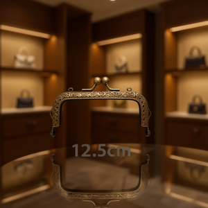 Poignée de sac Ilan 12,5 cm avec fermoir métallique pour accessoire de sac à main - Product Image 2