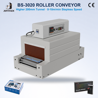 Machine d'emballage thermorétractable SME à convoyeur à rouleaux, chaîne automatique 3020 pour l'emballage d'huile moteur