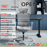 Chaise de bureau ergonomique en maille pour vente en gros, avec soutien lombaire réglable, accoudoirs 5D et siège inclinable coulissant, idéale pour salles de conférence et achats professionnels