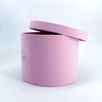 Easy — boîte à fleurs de luxe, nouveau Design, boîte ronde, préservée, Rose avec emballage du Logo en feuille d'or, 2021