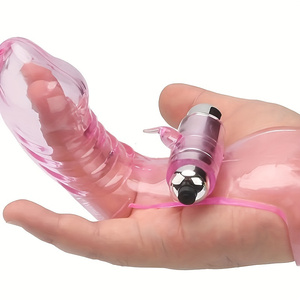 Vibratore a Dito <span class=keywords><strong>per</strong></span> il Piacere Femminile, Giocattolo Sessuale <span class=keywords><strong>per</strong></span> Stimolazione Vaginale, Accessorio <span class=keywords><strong>per</strong></span> Coppie Adulte - Product Image 1