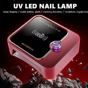 Lámpara Profesional de Curado de Gel UV Recargable, Lámpara de Uñas LED de Cristal de 72w de Alta Potencia, Lámpara de Uñas LED UV de Curado Rápido - Product Image 2