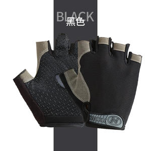 Guantes de gimnasio para hombres y mujeres para Fitness, escalada, equitación, medio dedo, antideslizantes, transpirables, mitones sin dedos - Product Image 2
